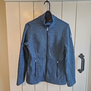 Spyder Blue Zip-Up Jacket in excellent condition